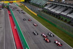 Imola (ITA), Apr 15-18 2021 - First round of Formula Regional European Championship by Alpine 2021 at Autodromo Internazionale Enzo e Dino Ferrari. Start of race 1. Ambiance © 2021 Sebastiaan Rozendaal / Dutch Photo Agency.