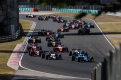 Budapest (HUN), JUL 8-10 2022 - Round 6 of Formula Regional European Championship by Alpine 2022 at the Hungaroring. Start race 2. © 2022 Diederik van der Laan / Dutch Photo Agency.