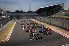 Budapestt (HUN), JUL 8-10 2022 - Round 6 of Formula Regional  European Championship by Alpine 2022 at the Hungaroring. Start race 1. © 2022 Niels Broekema/ Dutch Photo Agency.