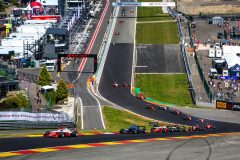 Spa (BEL), JUL 27-30 2022 - Round 7 of Formula Regional European Championship by Alpine 2022 at circuit Spa Francorchamps Belgium. Start photo race 2. © 2022 Co van der Gragt / Dutch Photo Agency.