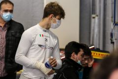 BARCELONA (ESP) MAR 25-26 2021 - Pre-season test of the Formula Regional by Alpine at Circuit de Barcelona Catalunya. Pietro Delli Guanti #35, Monolite Racing. © 2021 Klaas Norg / Dutch Photo Agency.